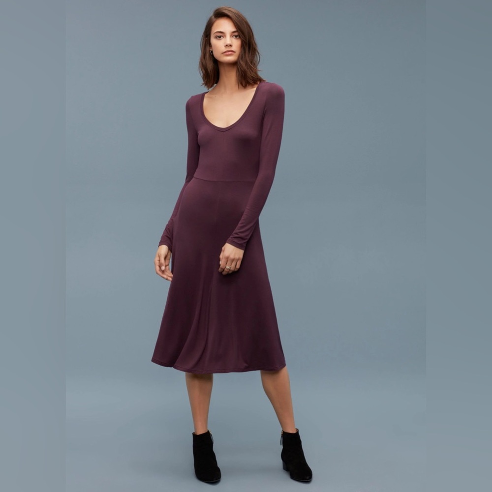 Wilfred Free, Bock Dress, Size Medium, Cardamon, NWOT